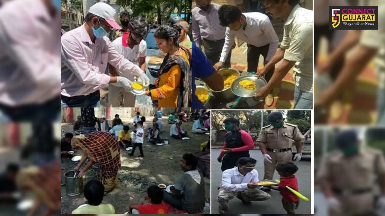 WR and IRCTC continues to feed needy persons during COVID 19 lockdown