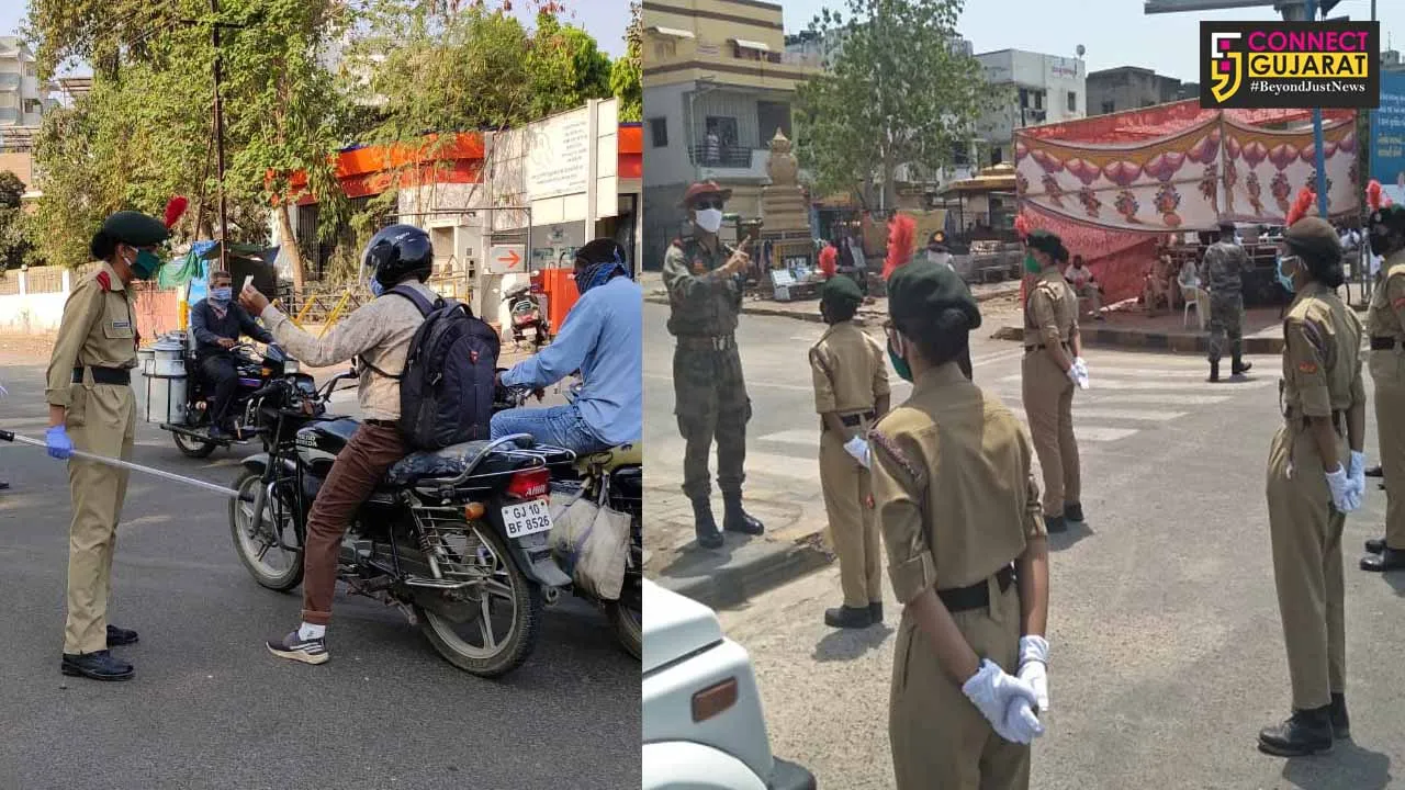 Over 780 cadets and staffs deploy in Gujarat in view of lockdown