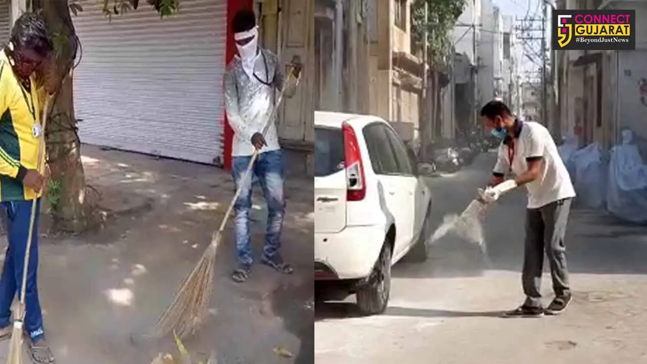 Health teams continue rigorous cleaning and sanitization in and around Nagarwada