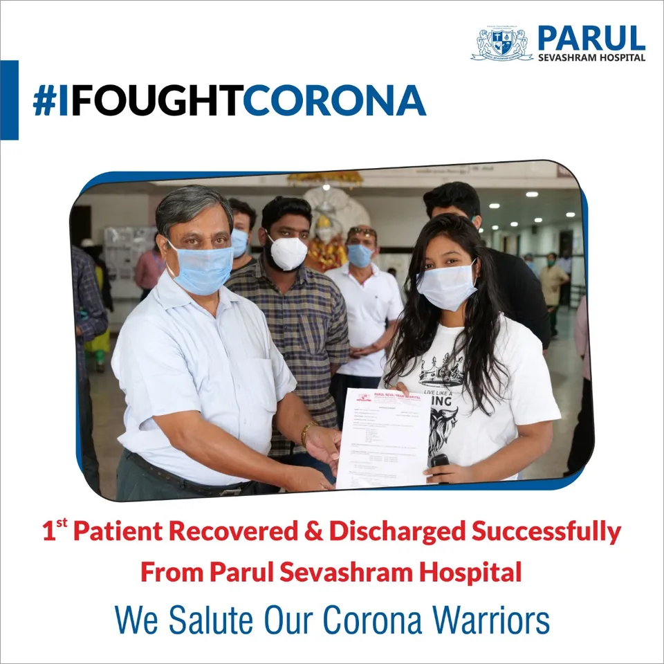 One more girl from rural area recovered from Coronavirus