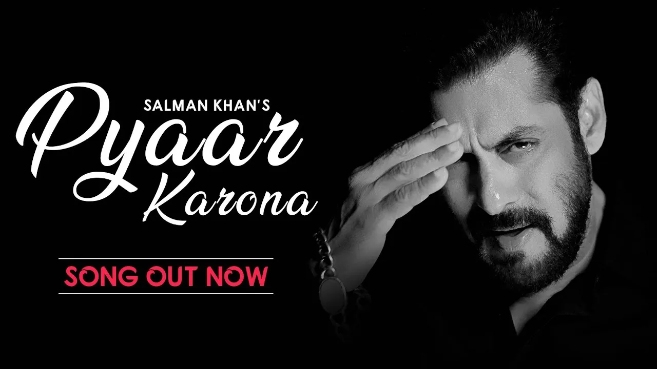 Salman Khan composes song of love in the fight against Corona