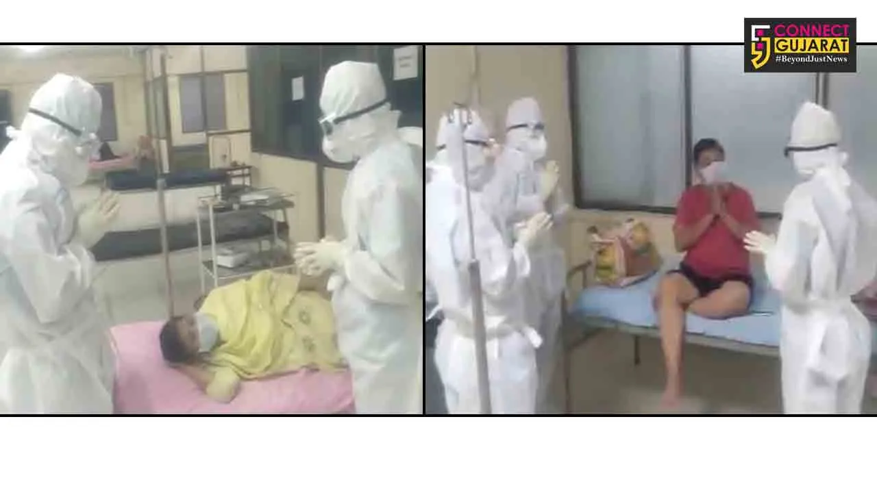 Staff of GMERS Vadodara has daily conversations with Covid patients