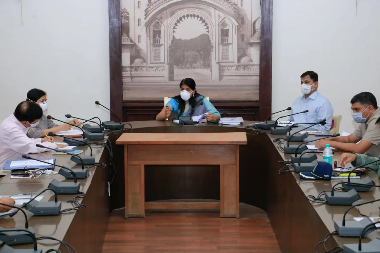 District collector preliminary consultation meeting on pre-monsoon preparedness