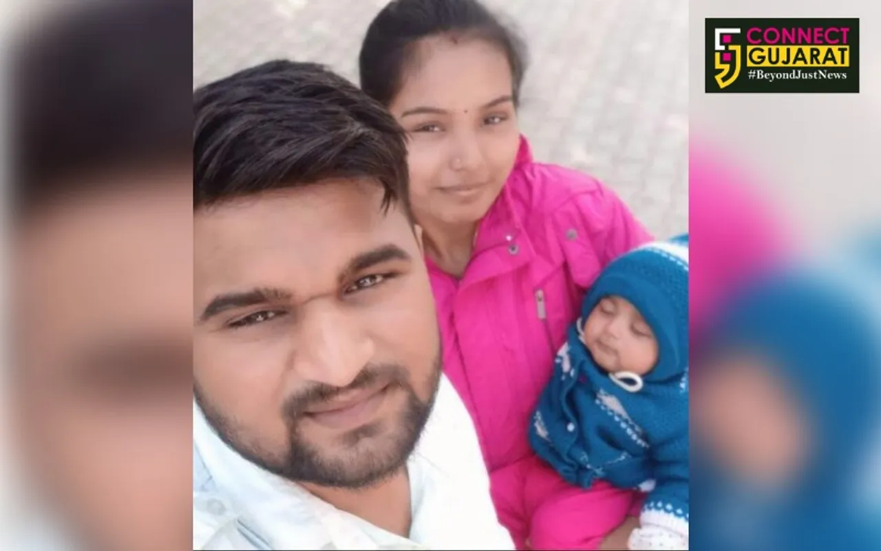 Mother of five month old baby resumed duty to serve people