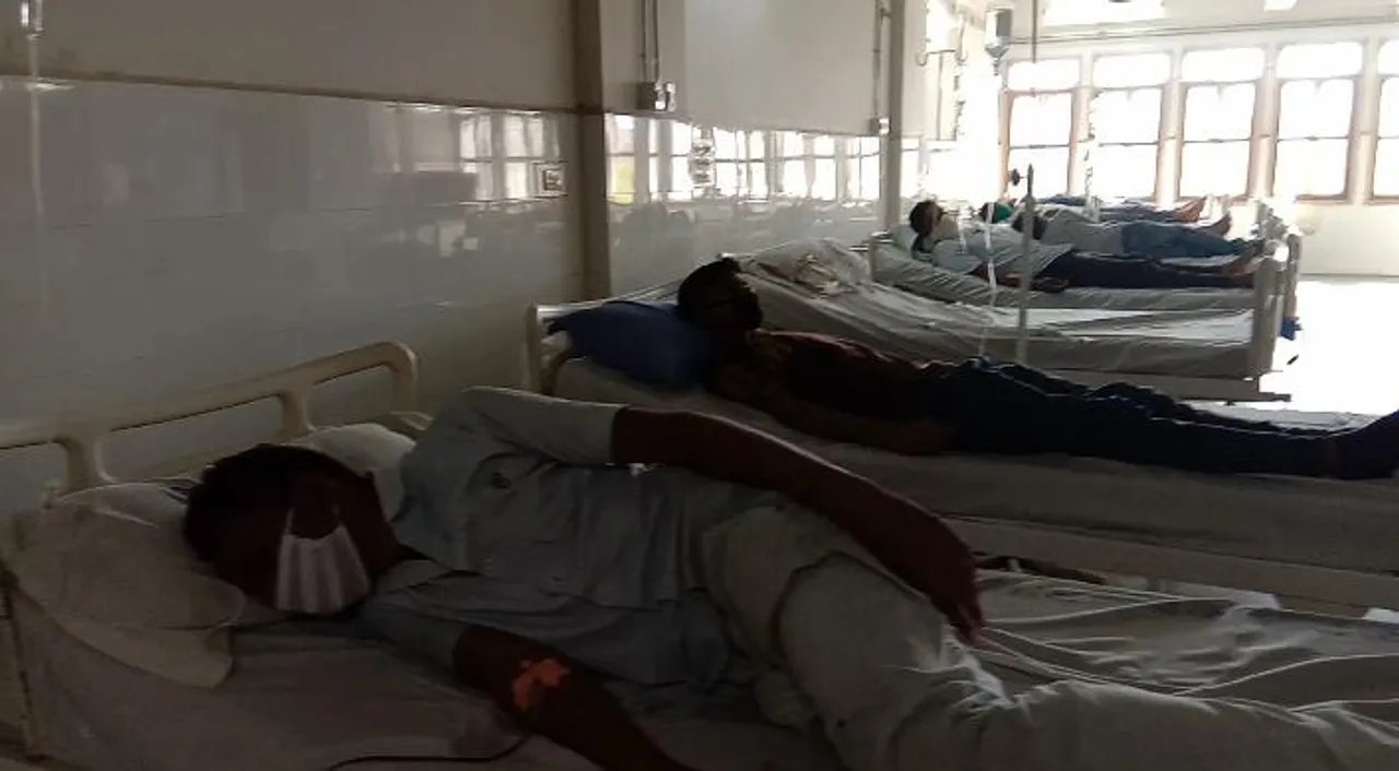 Around 60 employees of Shankar Packaging fell ill after food poisoning