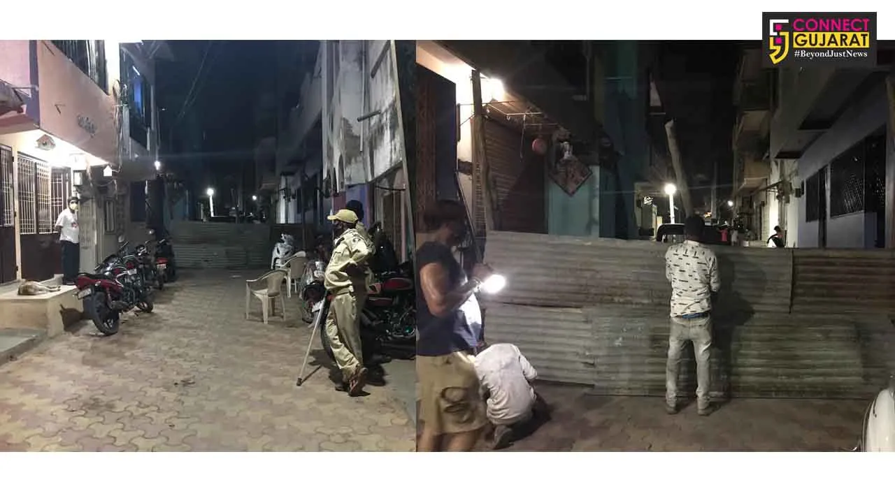 Areas of Narasinh Pura village of Padra taluka declared as containment and buffer zones