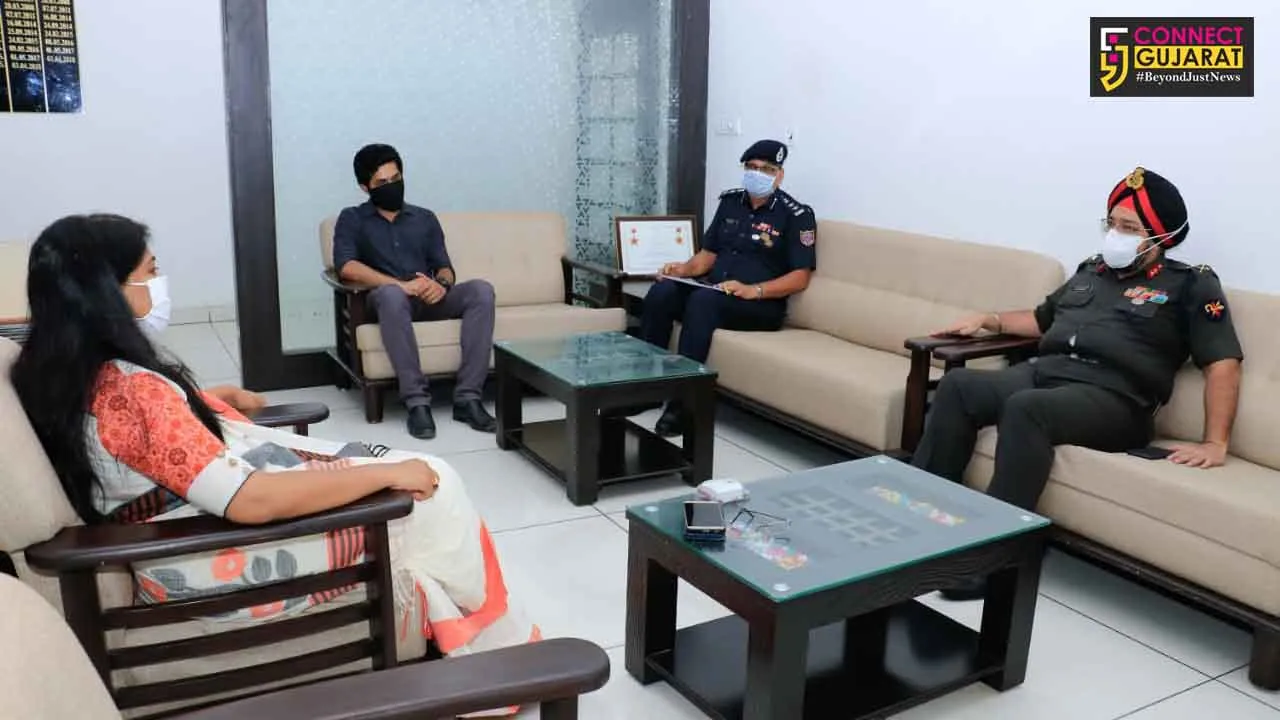 Vadodara District Collector held meeting with top Army and NDRF officials