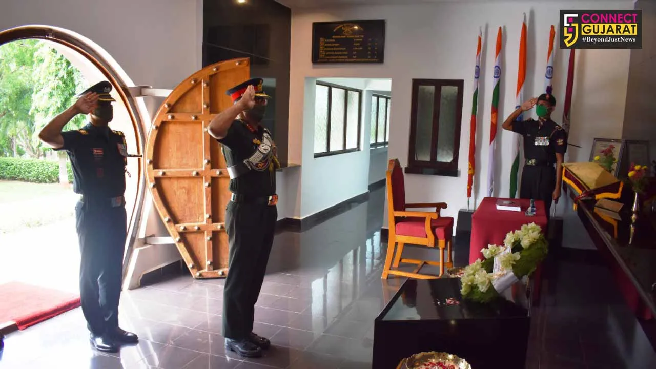 NDA pays homage to Late Col B Santosh Babu CO 16 Bihar