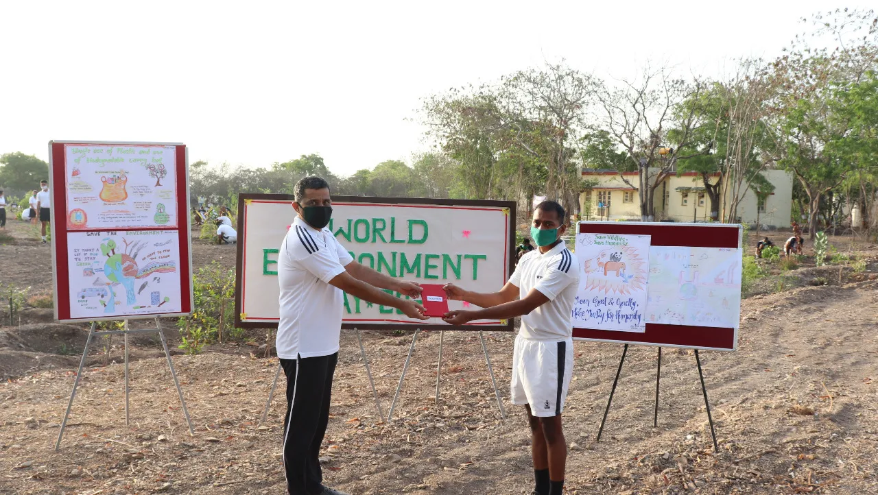 INS Valsura celebrates World Environment Day