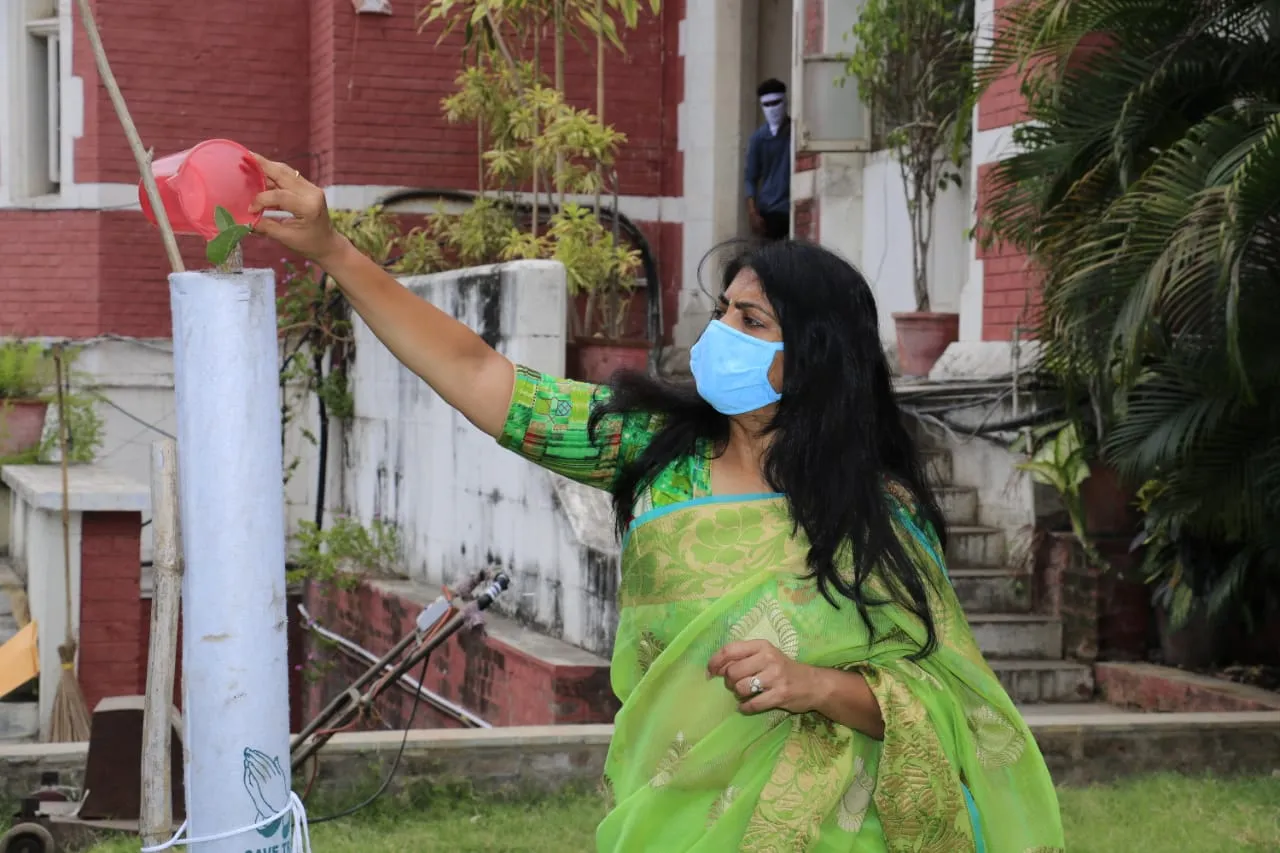 Vadodara District Collector celebrate Vat Savitri and World Environment Day