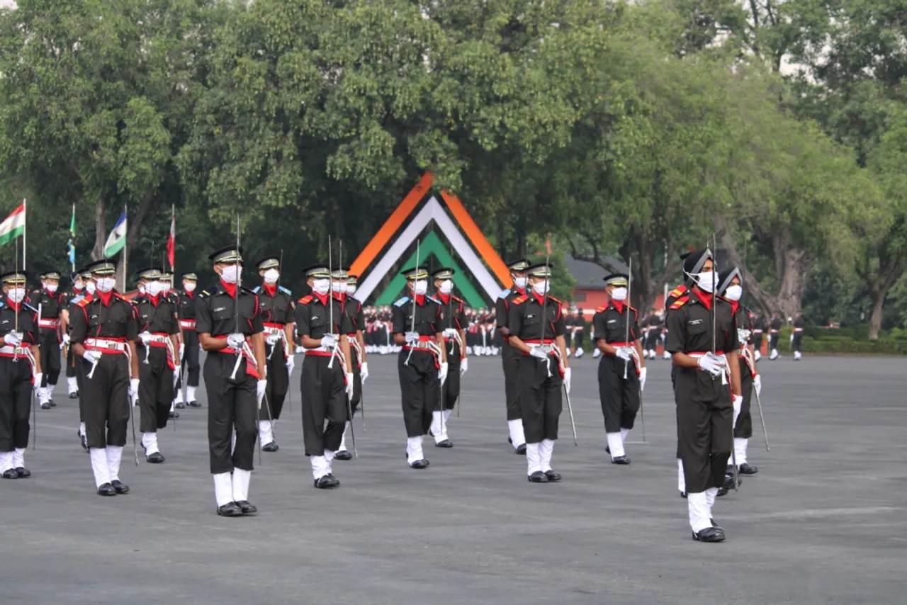 17th Passing Out parade for officers  held at OTA Gaya