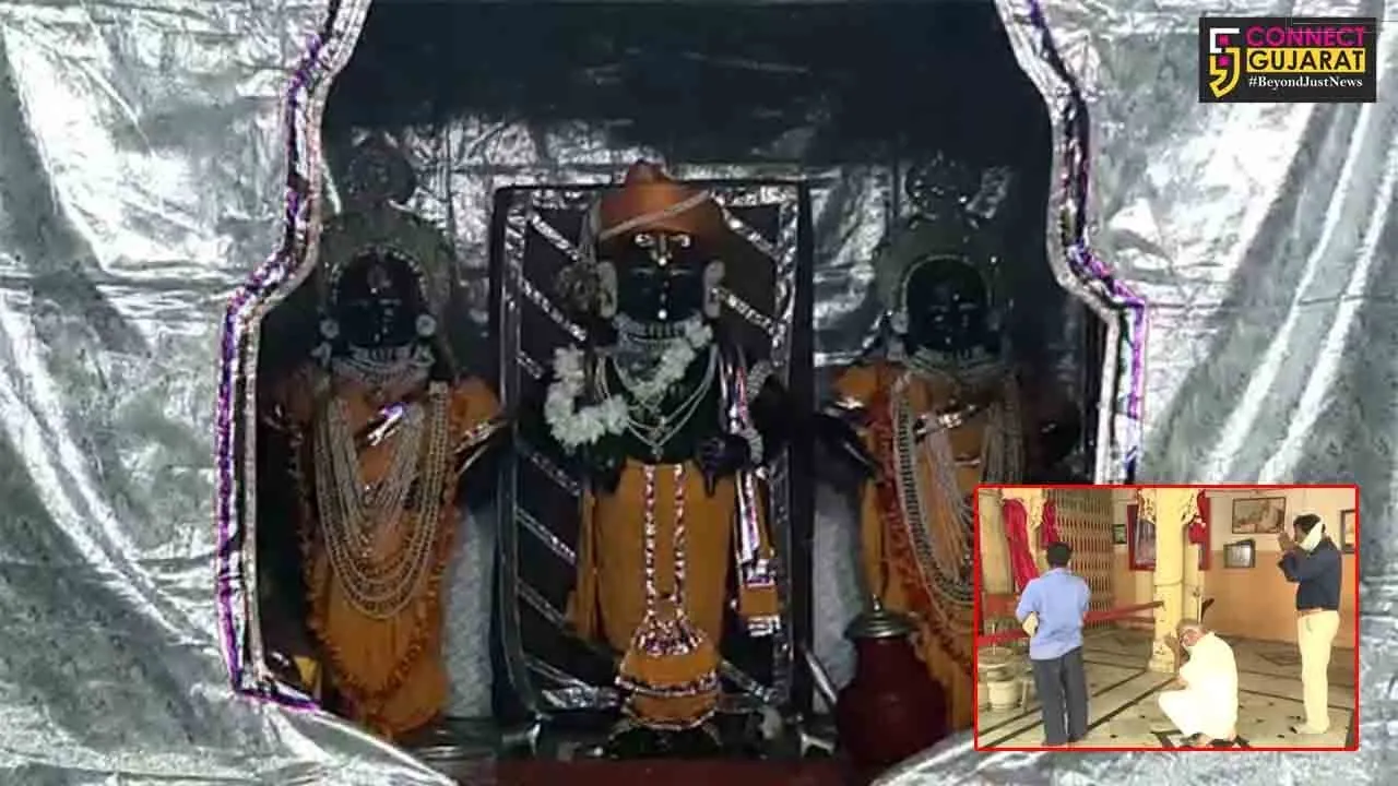Corona effect on traditional Vitthalnathji's procession in Vadodara