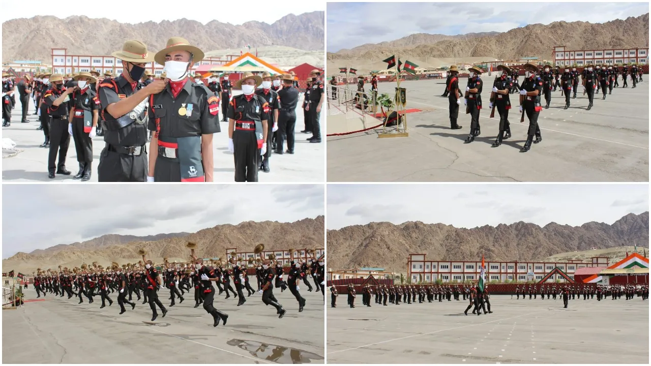 127 young soldiers join Ladakh Scouts
