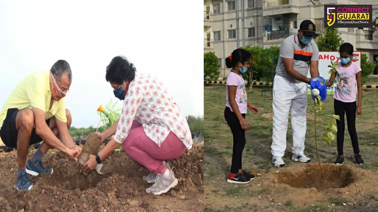 Plantation drive at Jodhpur military station by Konark Corps