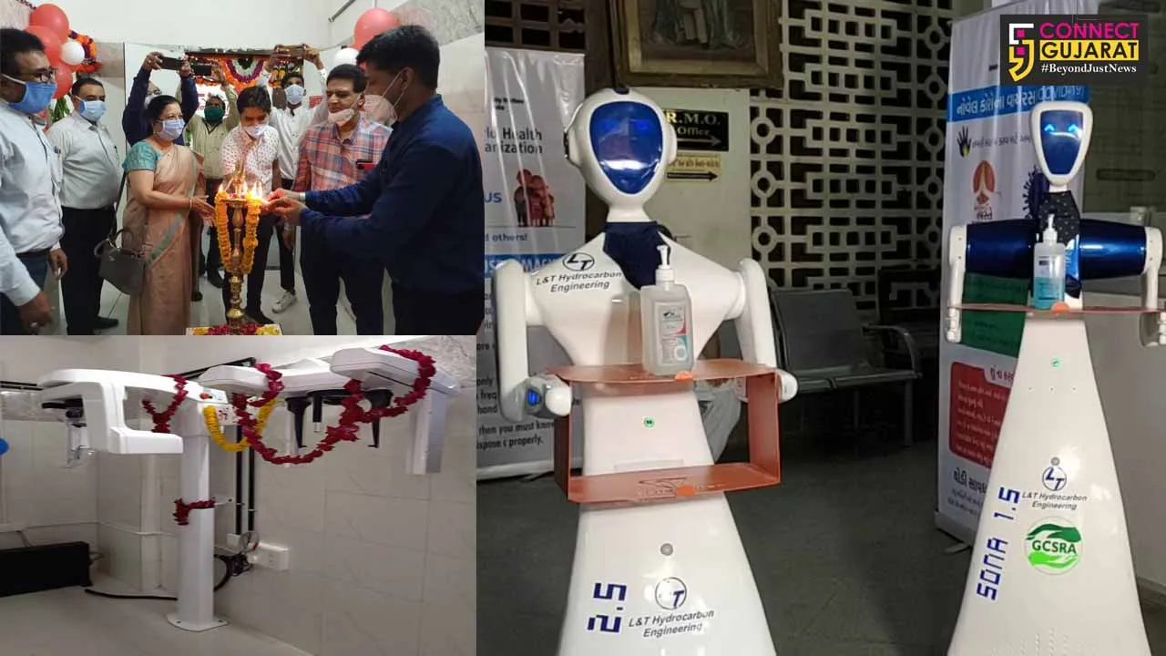 Robots will care about Corona patients in Vadodara SSG hospital