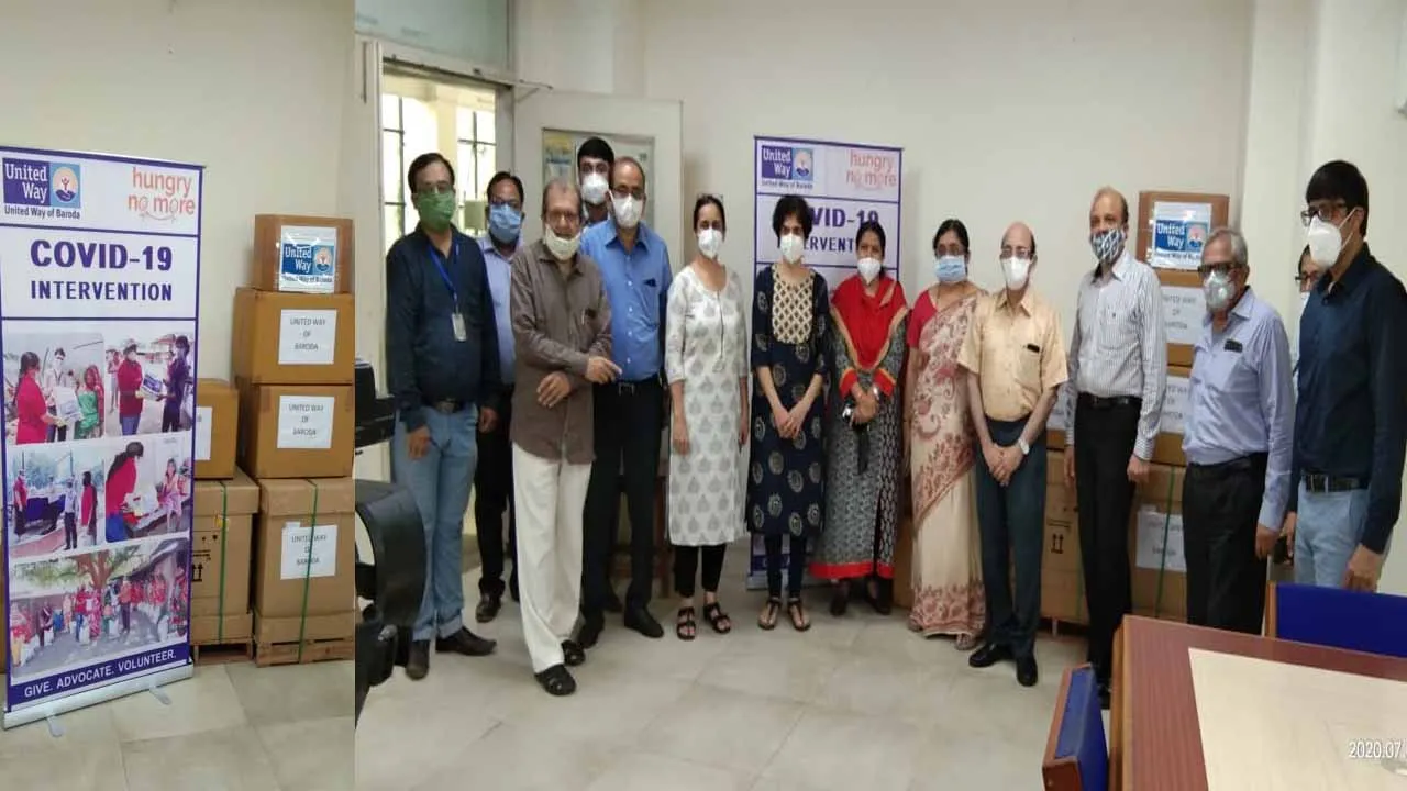 Vadodara GMERS Gotri recieved seven ventilators through public contribution