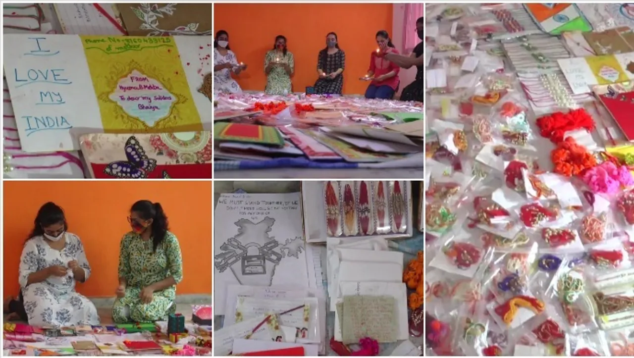 Vadodara school teacher sent 12000 rakhis to jawans guarding the country