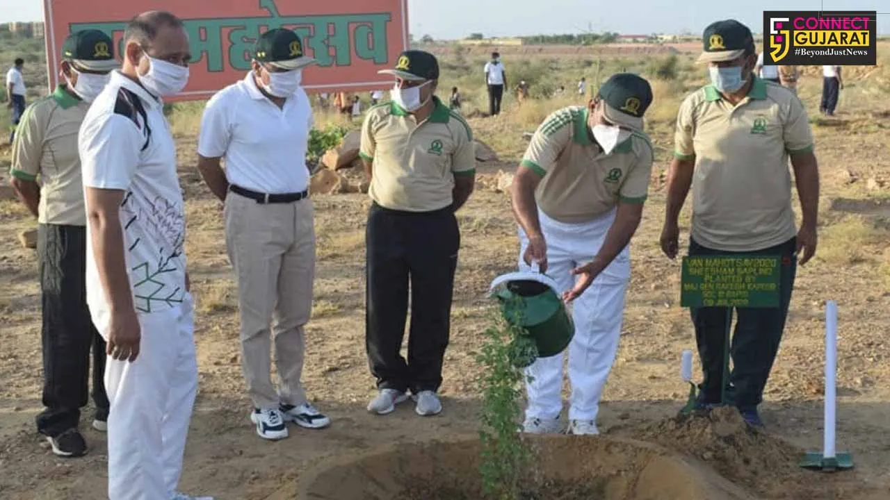 Jaisalmer Military station celebrates Van Mahotsav