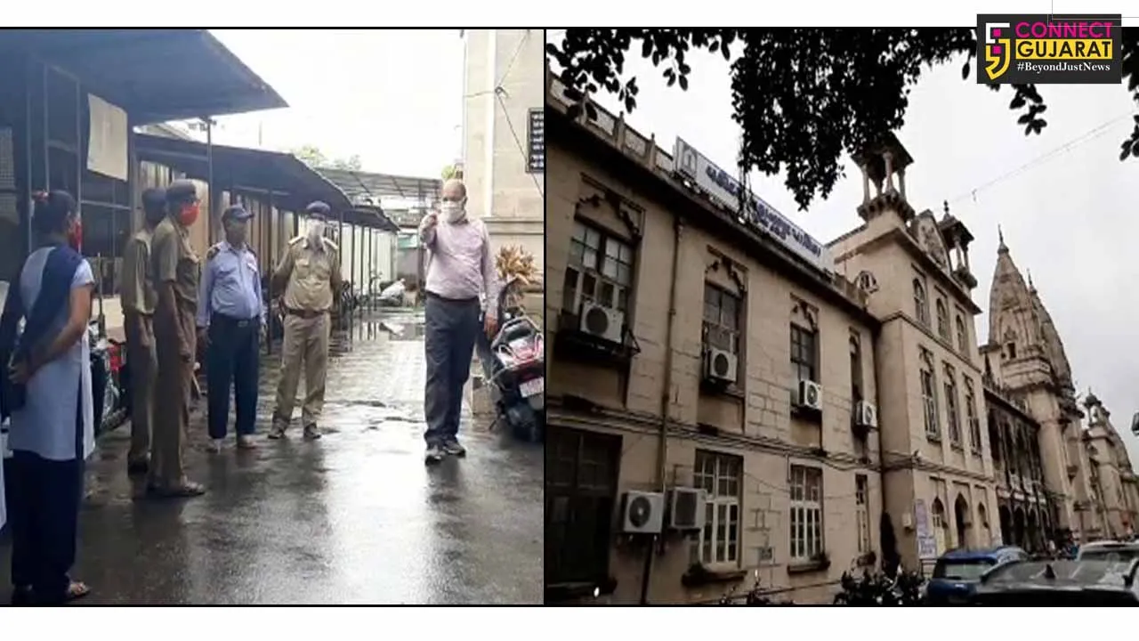 Entry restricted inside VMC office in view of rising Corona cases