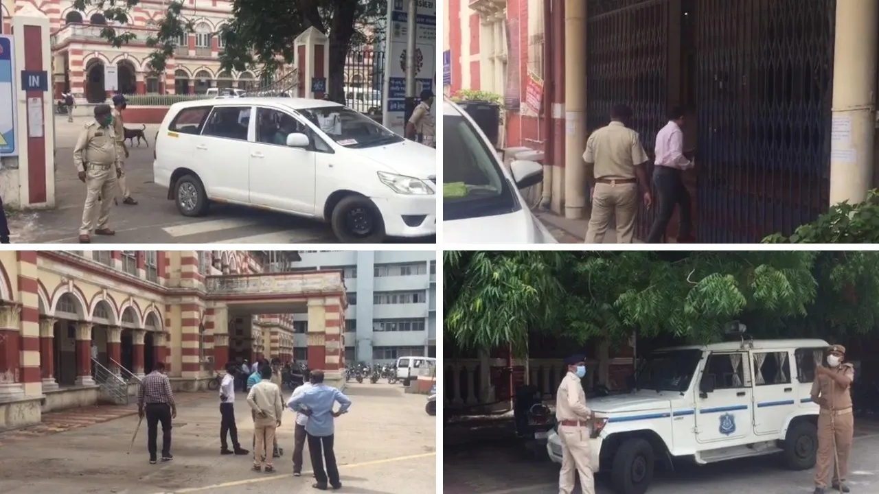 Strict police deployment ahead of CM visit in Vadodara