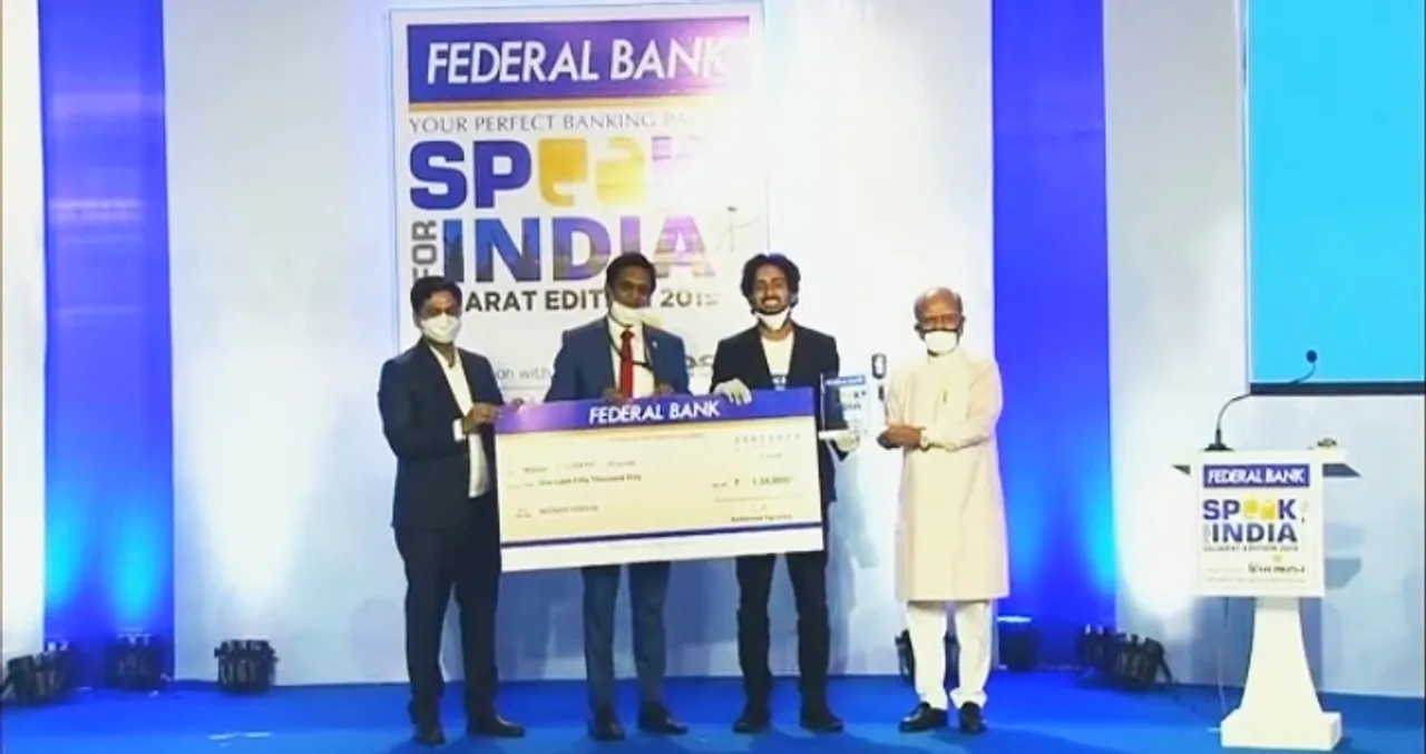 MSU student Nirbhay Mishra won Inter Collegiate debate competition organised at Ahmedabad