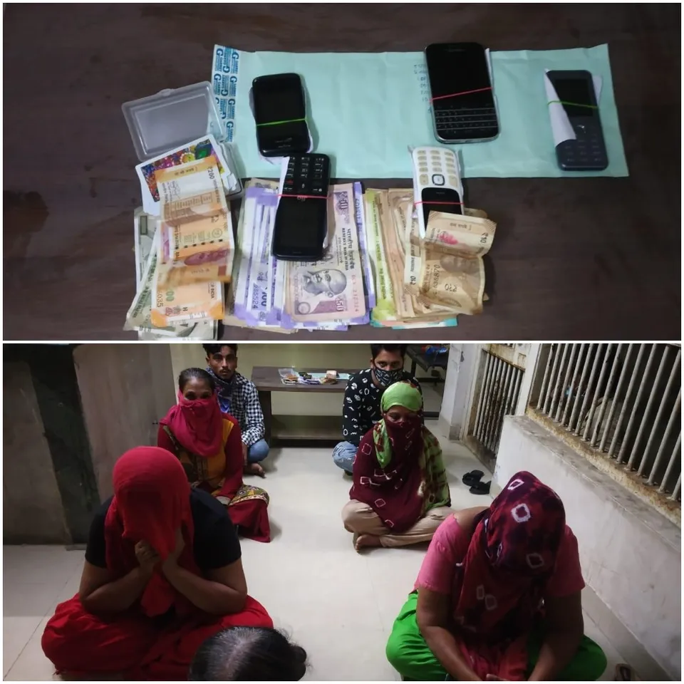 Six women among eight arrested for gambling in Vadodara