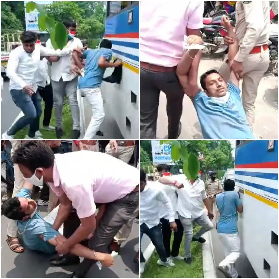 Youth waved black flag at Hardik Patel in Vadodara