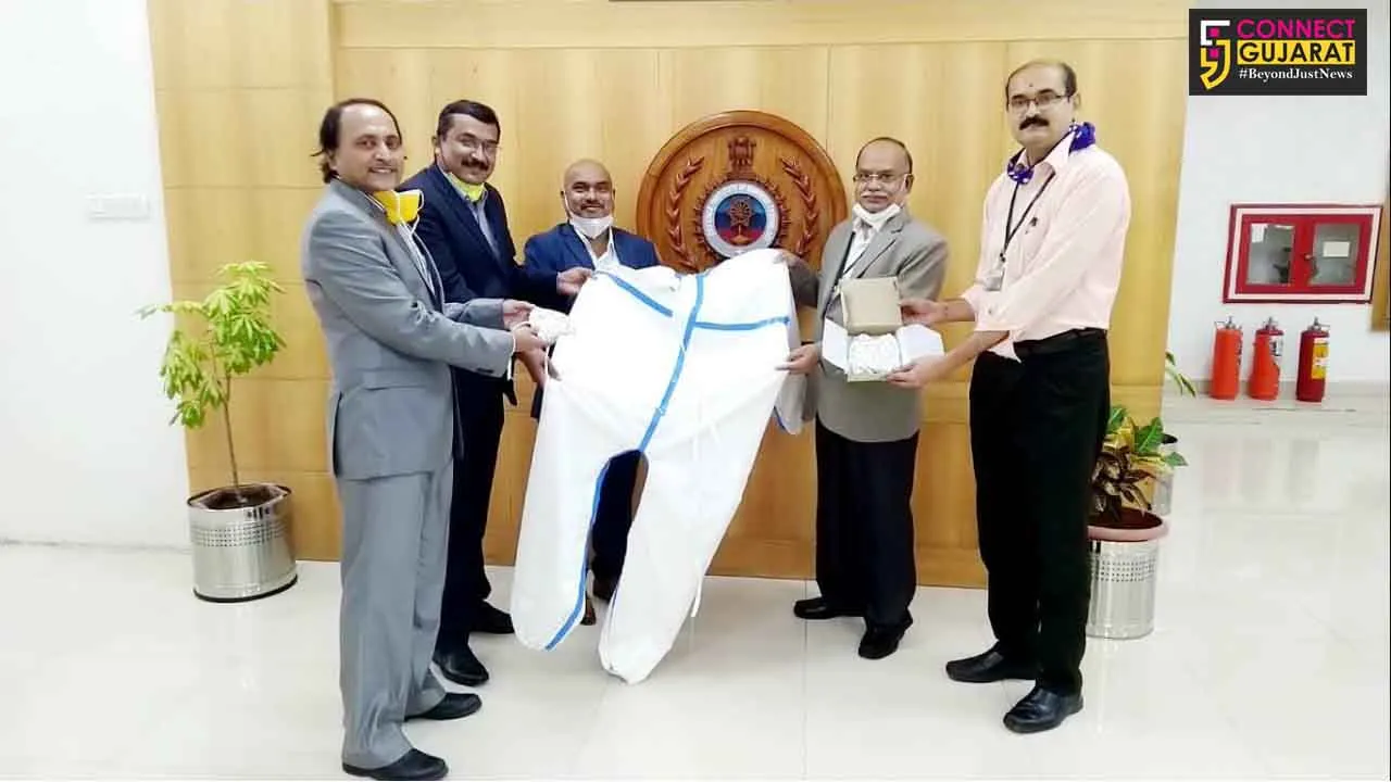 Launching of Ayurvedic Biodegradable face mask and Anti Microbial body suit