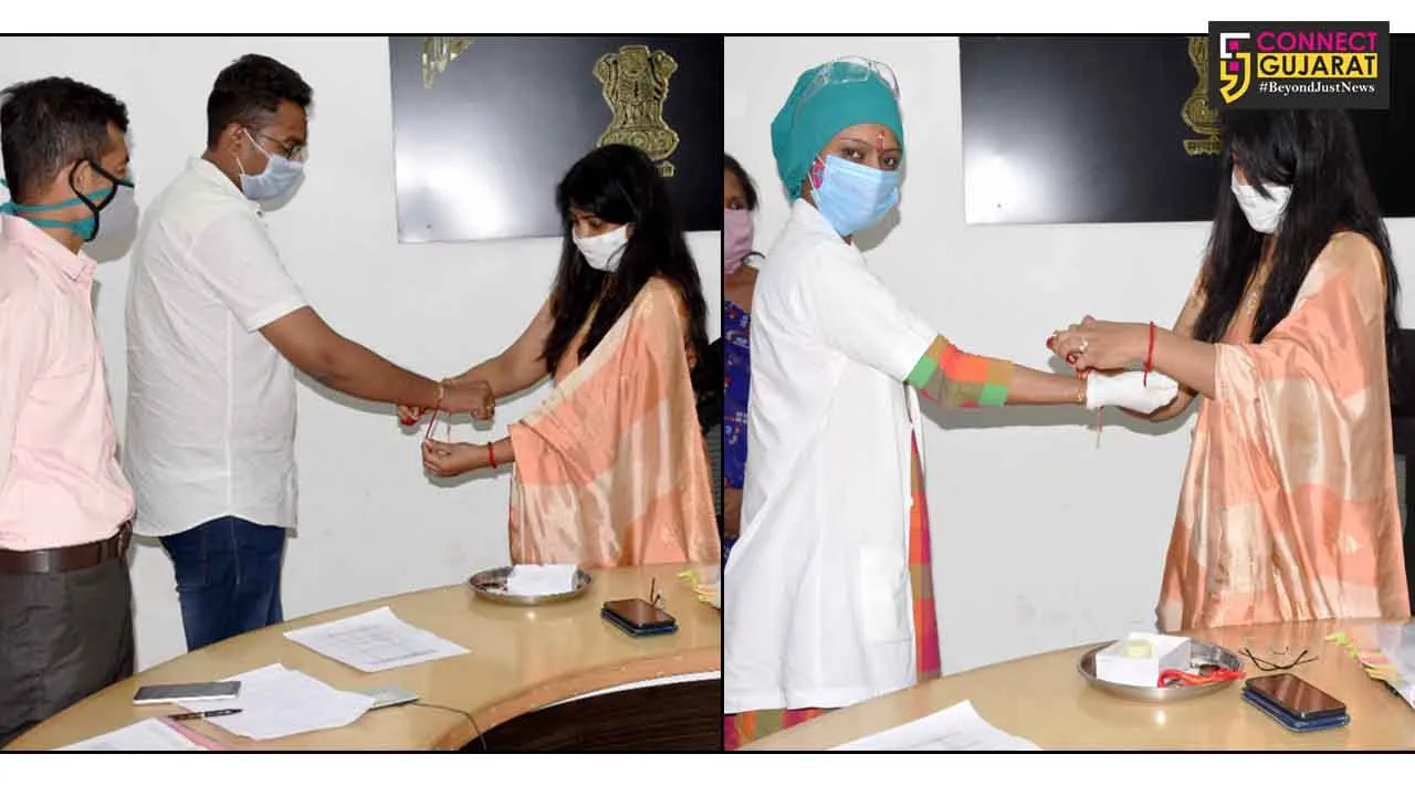 Vadodara Collector initiative to encourage Corona Warriors