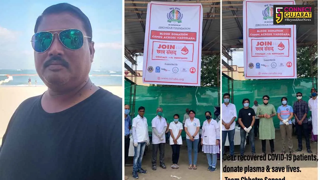 Sister arrange a plasma donor for her brother battling Covid 19 in Vadodara