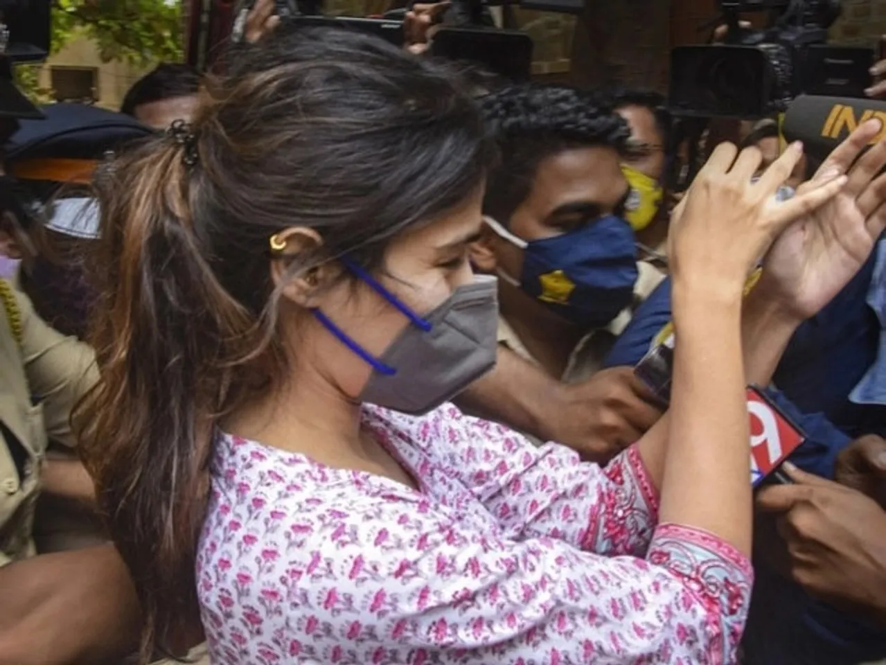 Rhea Chakraborty being questioned by NCB for the second day