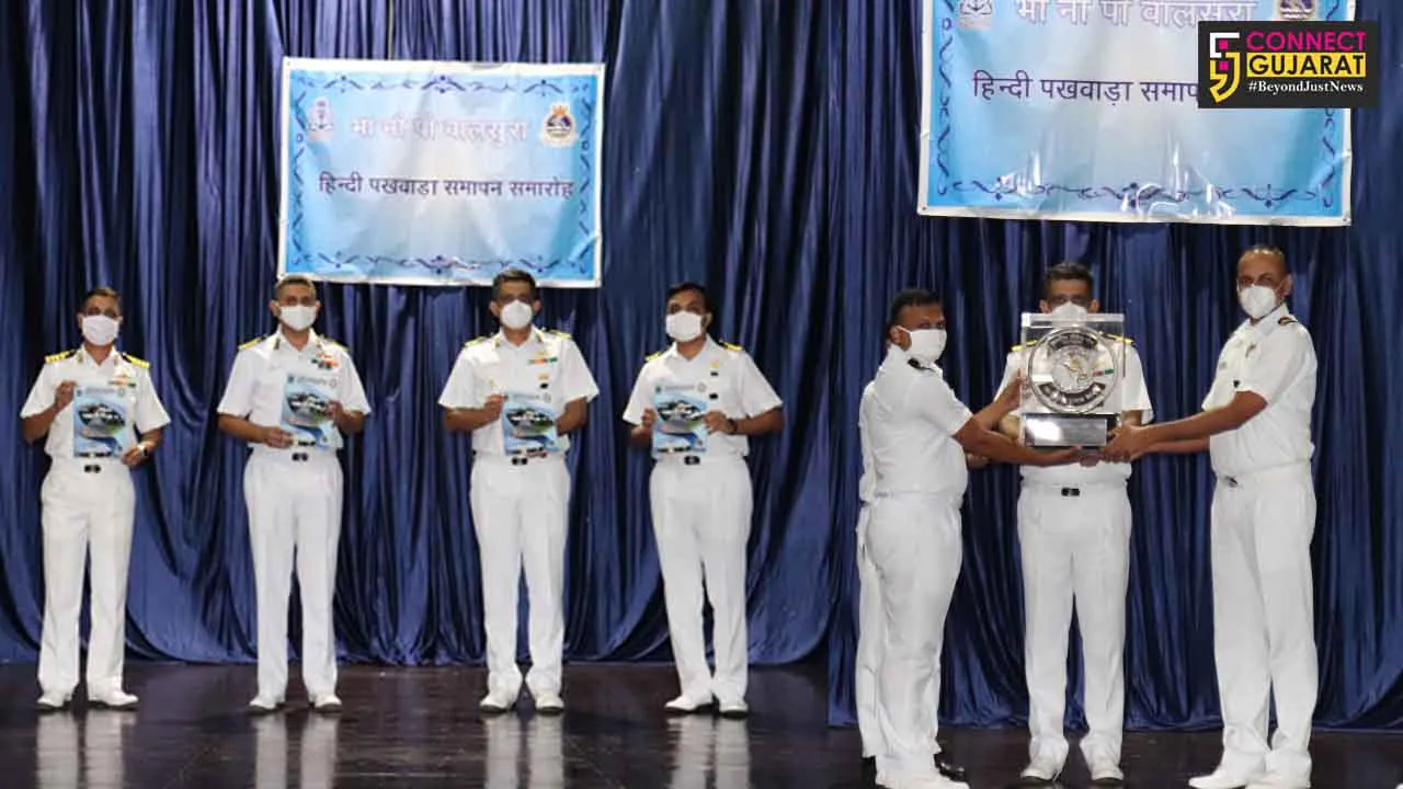 Hindi fortnight celebrations 2020 held at INS Valsura