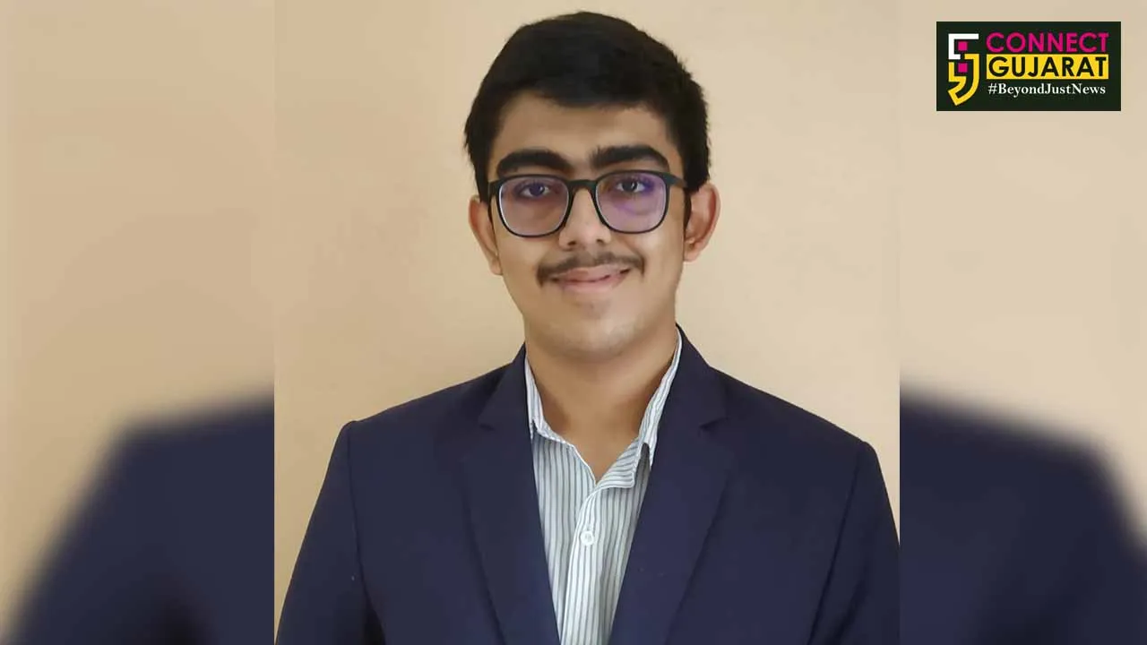 Navrachana Vadodara student Nisarg Chadha stands 2nd in AIR JEE