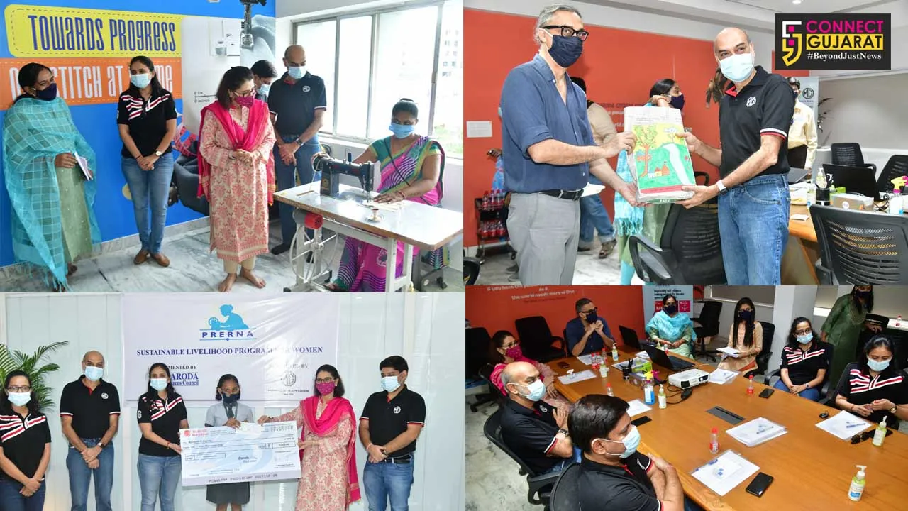 Vocational training centre project Prerna inaugurated at Baroda Citizens Council
