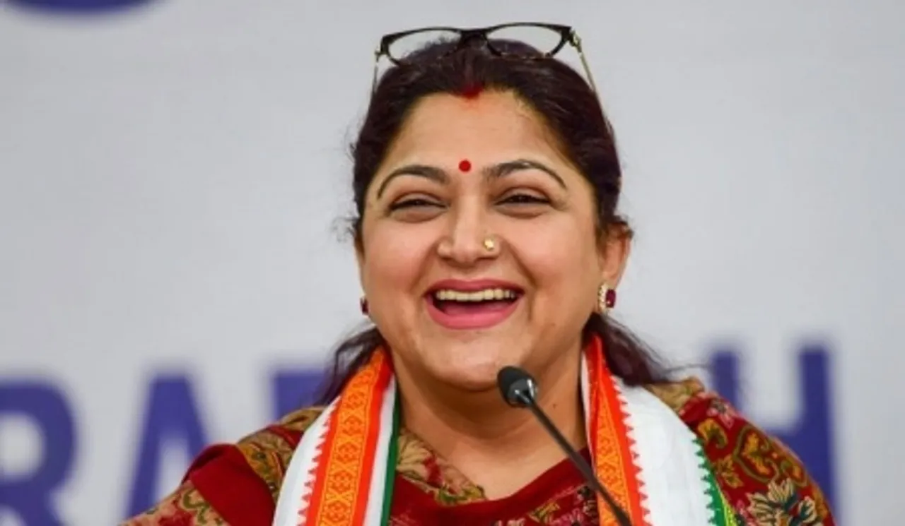 Actress Khushbu resigns from Congress, to join BJP today