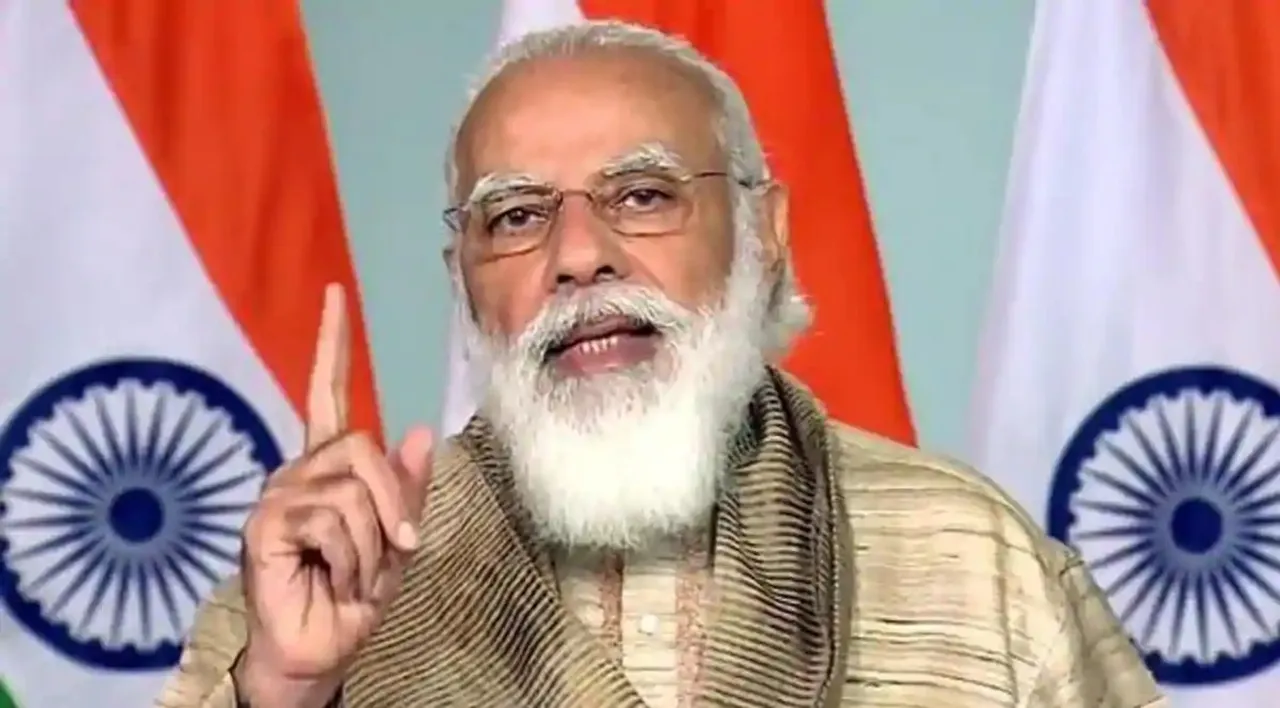 Prime Minister Narendra Modi inaugurated three development projects in Gujarat