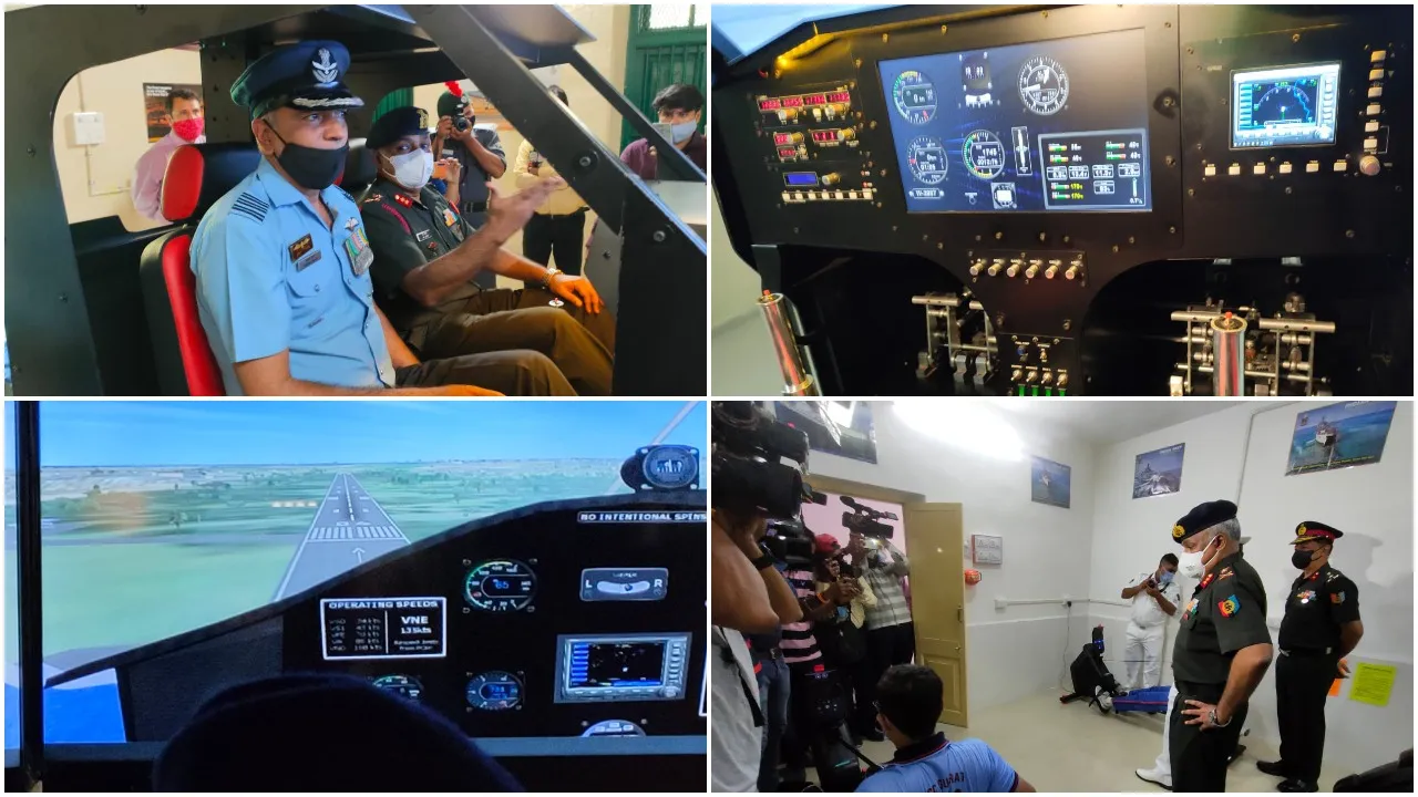 Gujarat NCC gets major boost with Naval and Microlight flight simulator in Vadodara