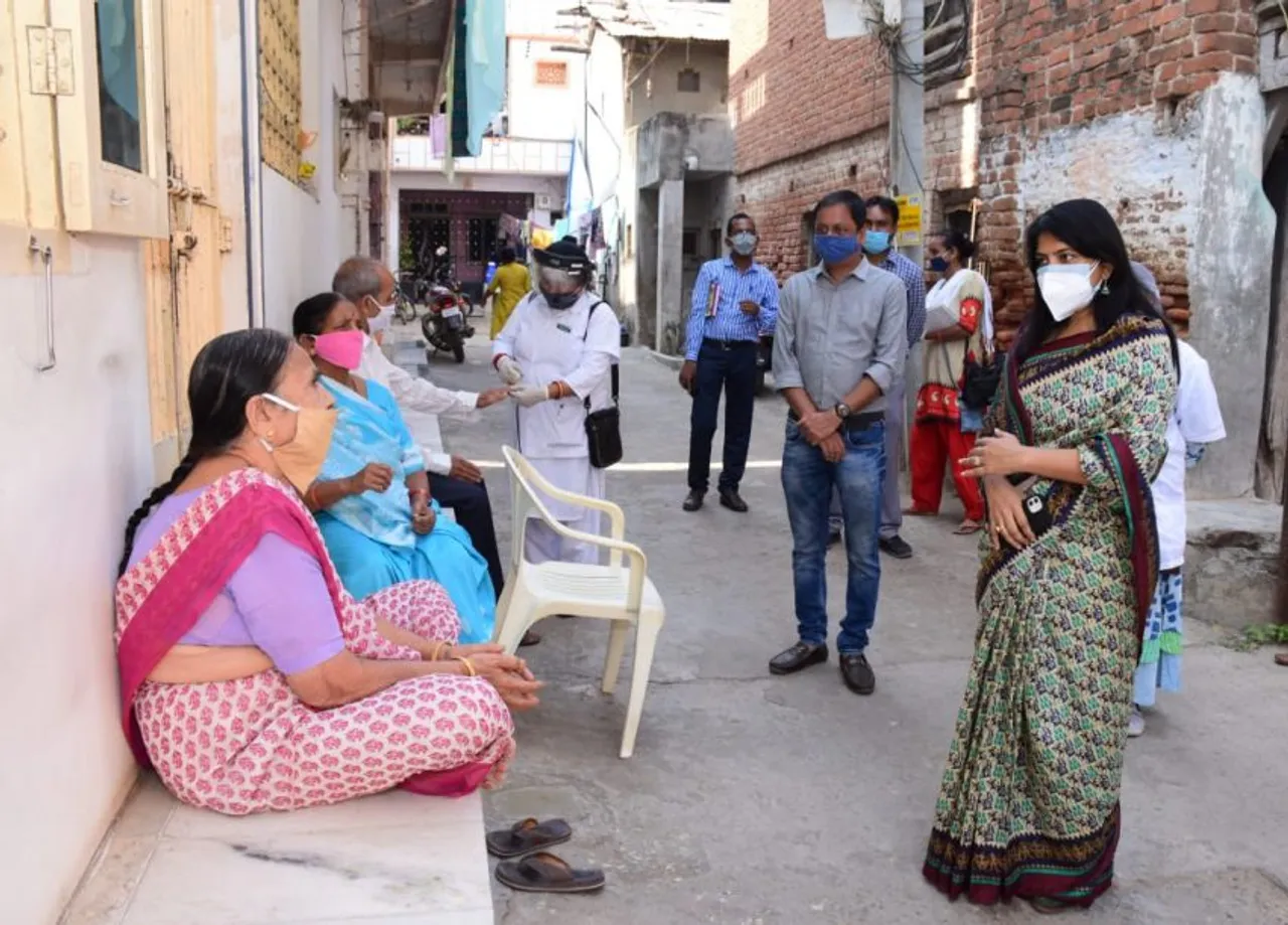 Vadodara District Collector visited the villages of Bhayali, Sevasi and Ankodia