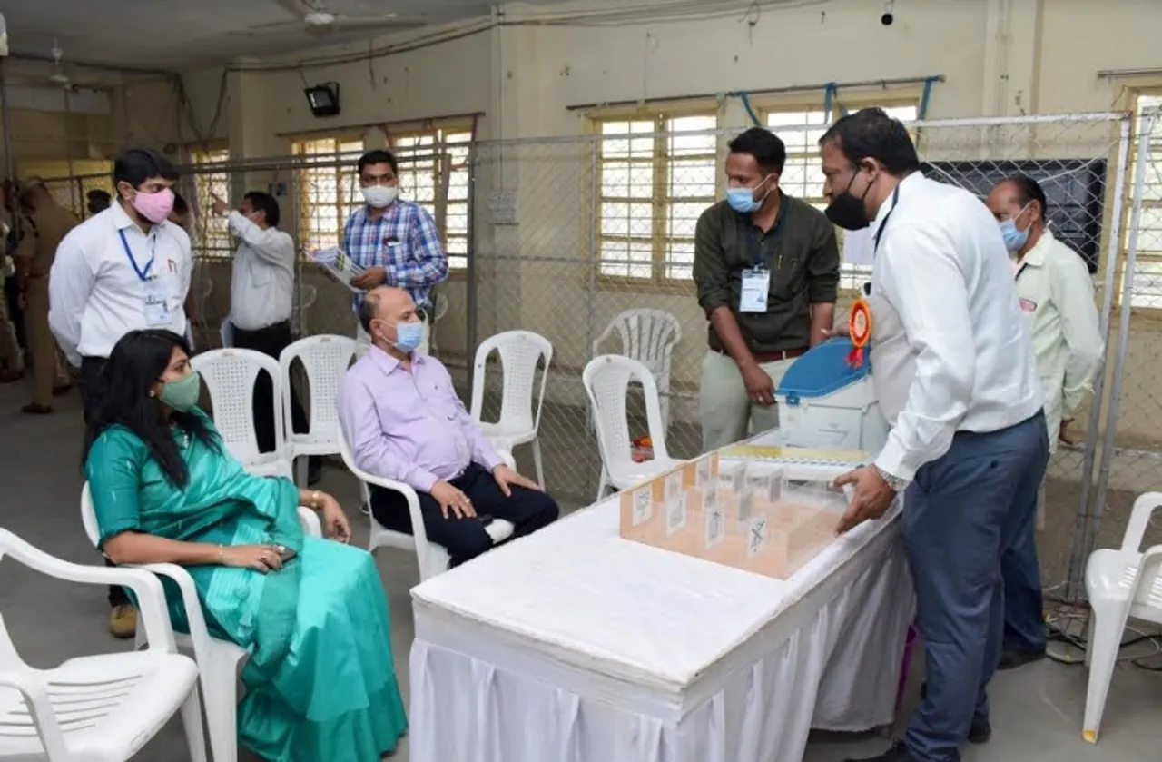 Election commision and police department ready for counting of votes on Tuesday