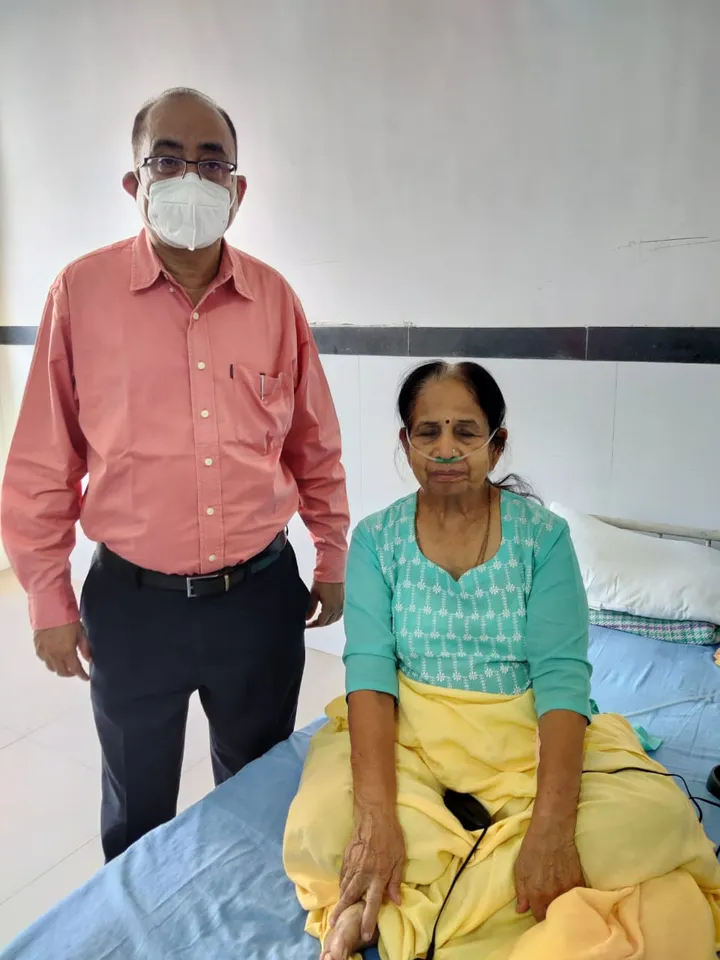 Motivation: MLA treated his wife and grandson in government Covid hospital in his constituency