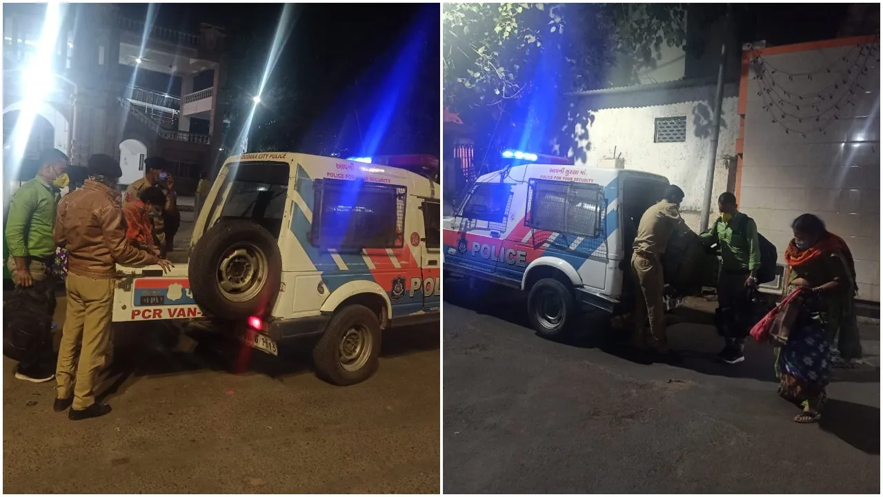 Vadodara police help passengers to reach their destination from railway station