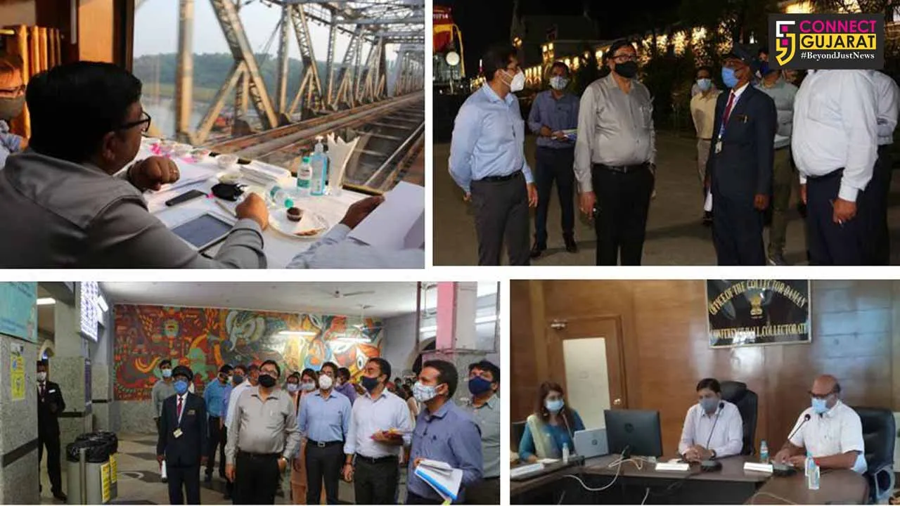 WR GM conducted inspection of Mumbai Valsad section