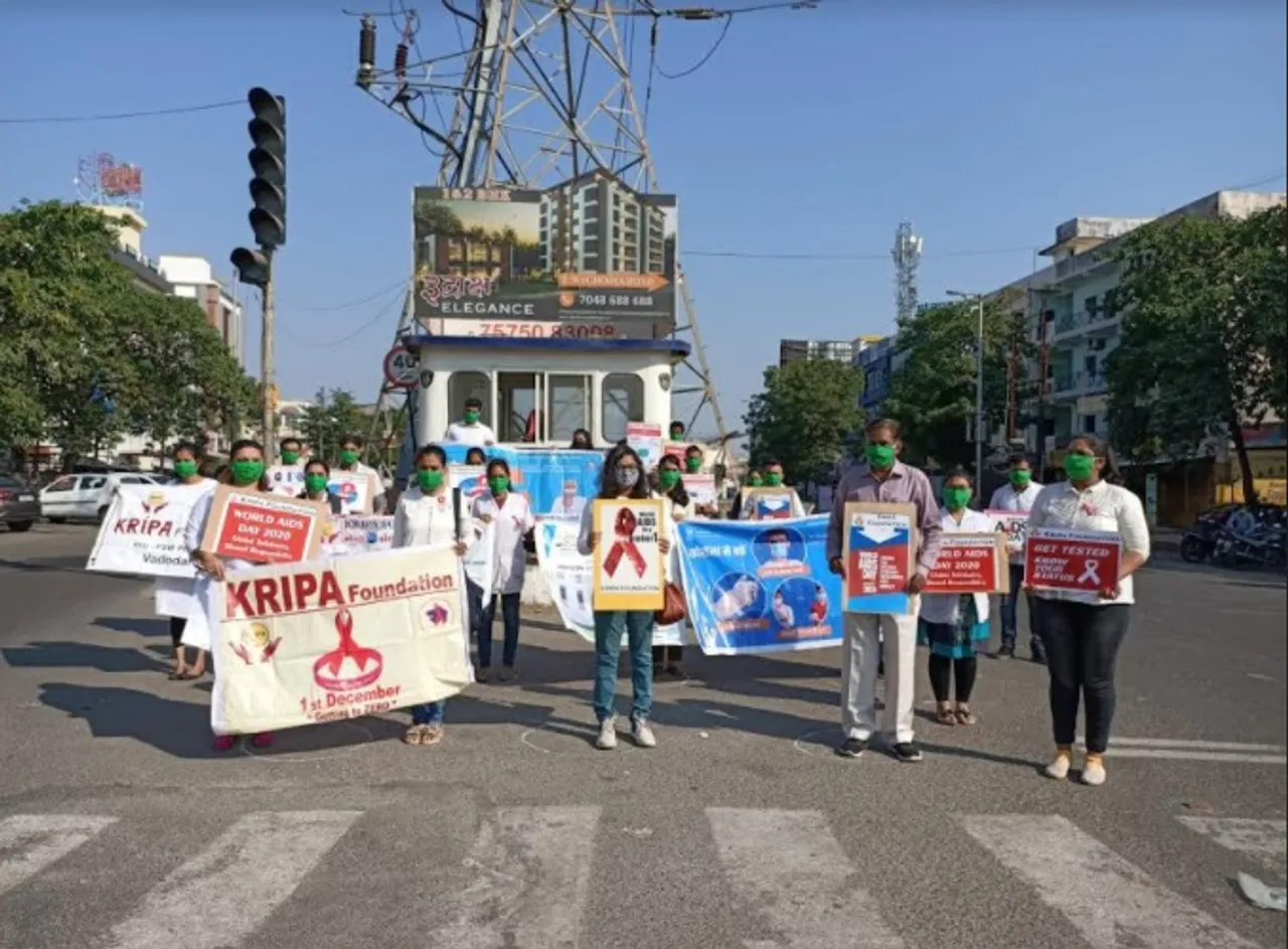 Awareness programme on World Aids Day by Kripa foundation in Vadodara
