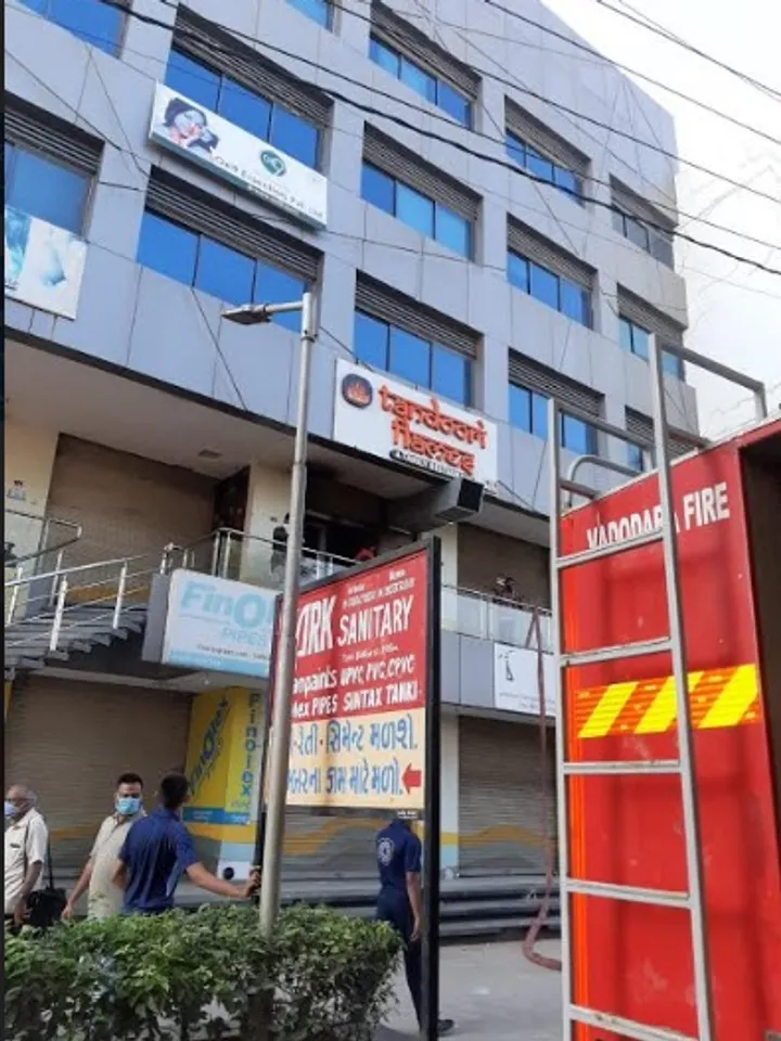Fire inside restaurant in Vadodara