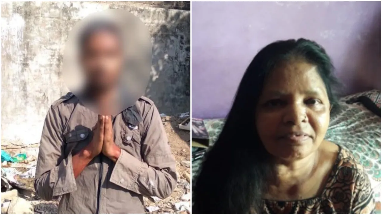Son brutally murdered his mother in Vadodara