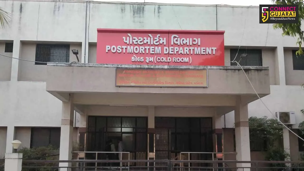 SSG hospital Postmortem department and cold room is the largest in Central Gujarat