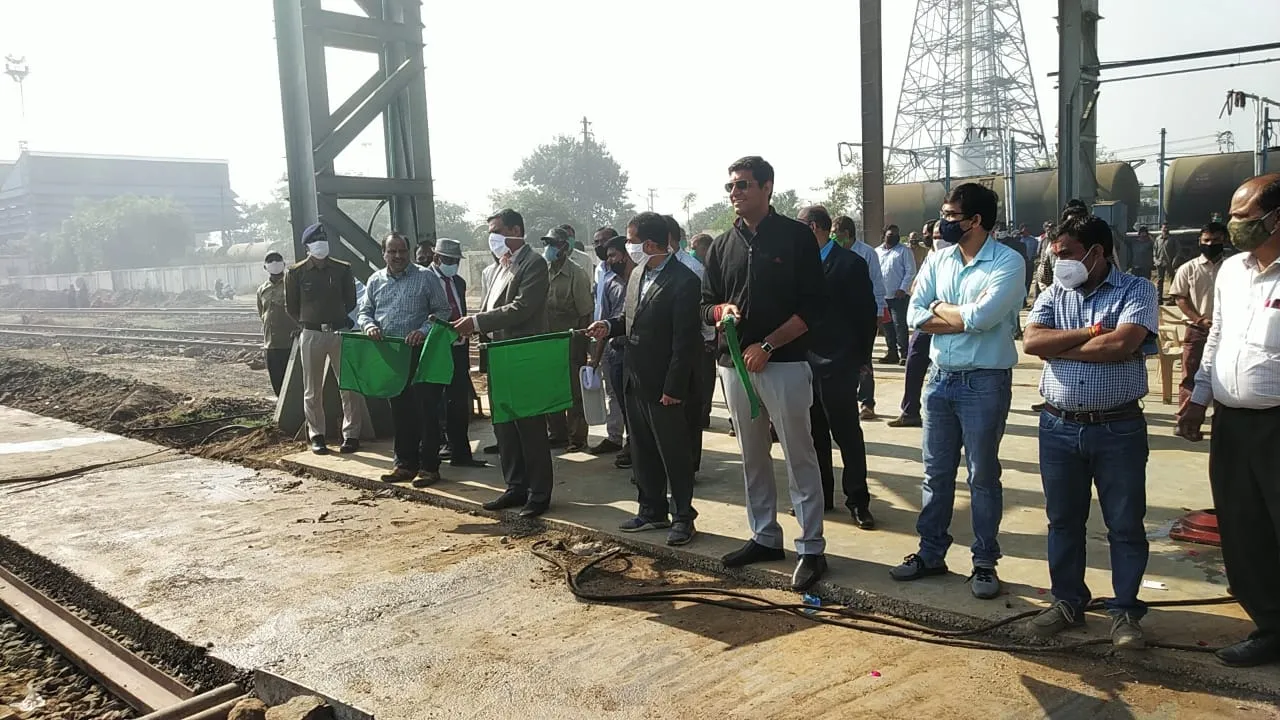 Better facility for maintenance of wagons in Karchiya yard of Vadodara division