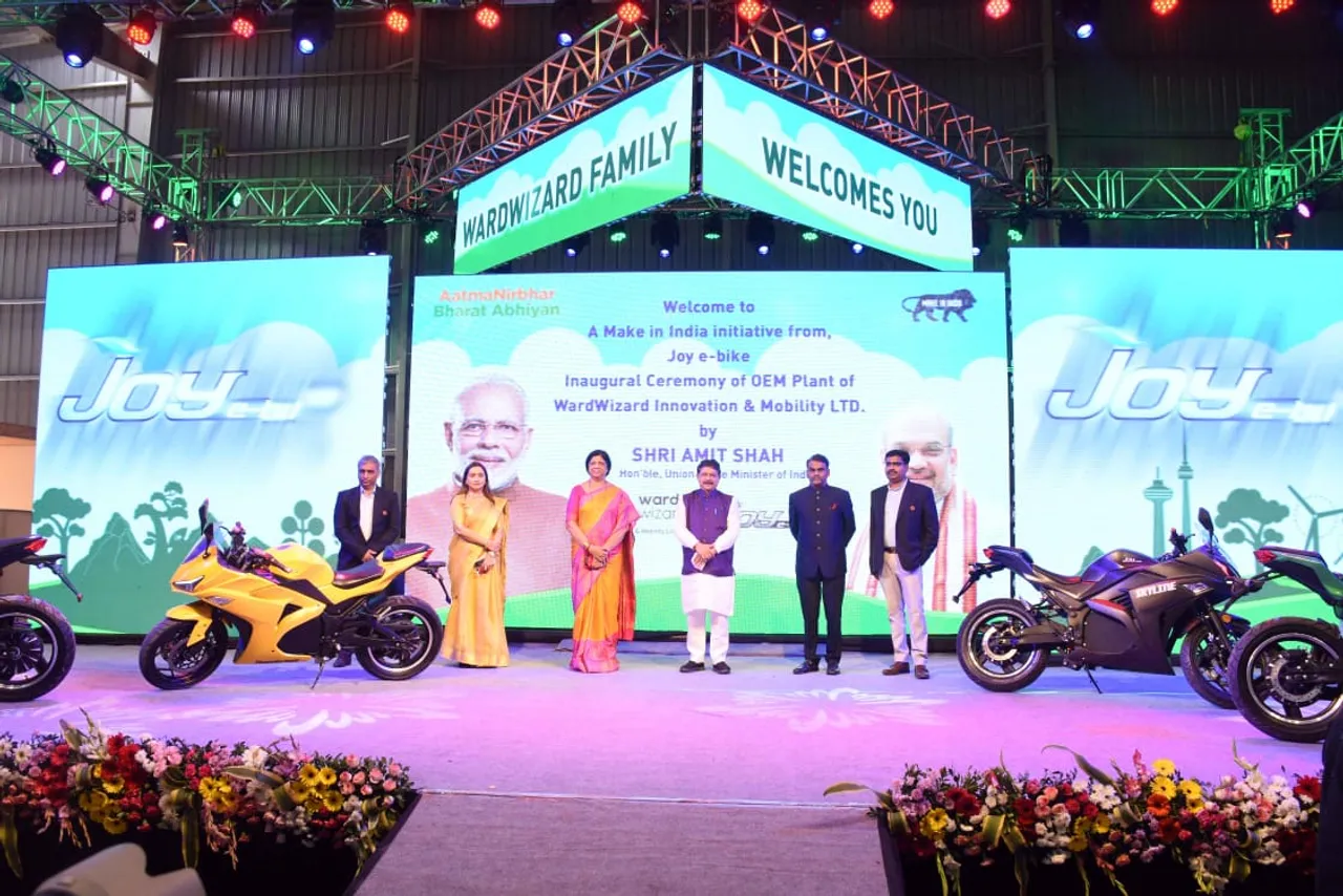 Wardwizard Innovation inaugurates one of India’s largest electric two wheelers plant