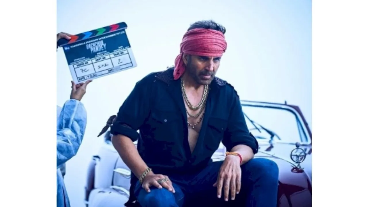 Akshay Kumar reveals his ‘Bachchan Pandey’ look