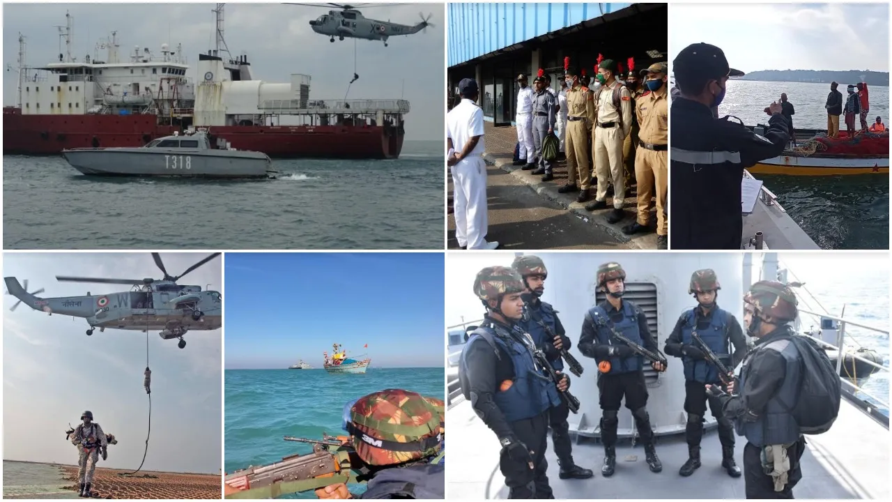 Completion of coastal defence exercise Sea Vigil 21
